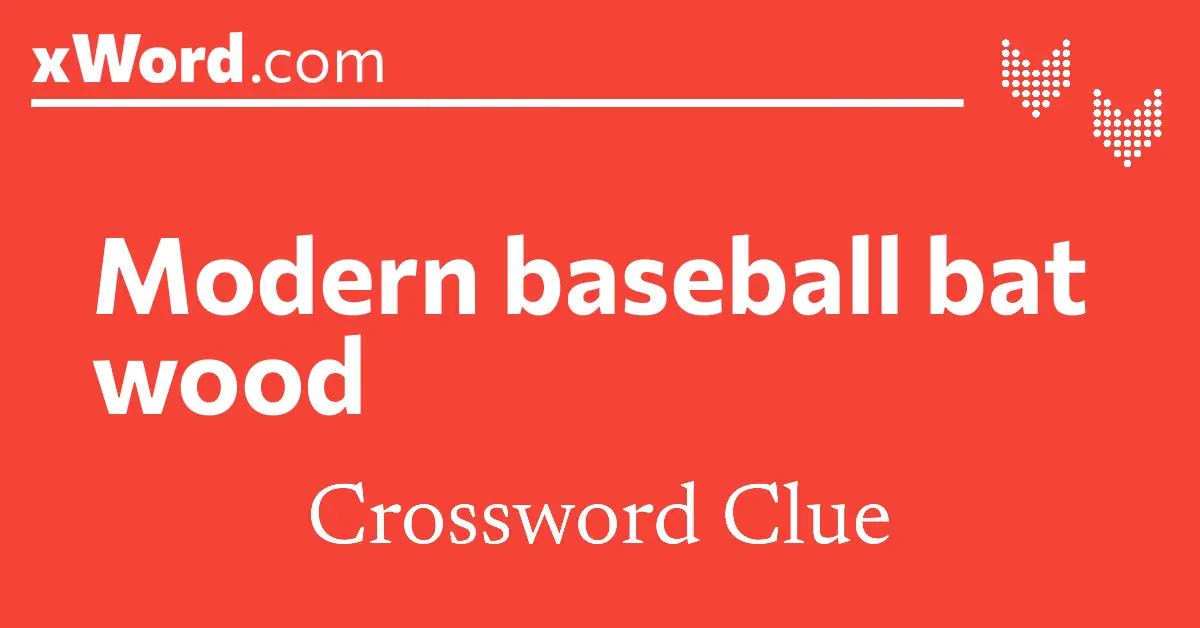 Red Or White Wood Crosswordnull